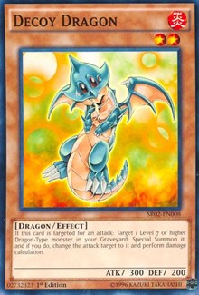 Decoy Dragon [Structure Deck: Rise of the True Dragons] [SR02-EN008] | Gauntlet Hobbies - Angola