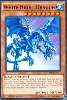 White Night Dragon [Structure Deck: Rise of the True Dragons] [SR02-EN011] | Gauntlet Hobbies - Angola