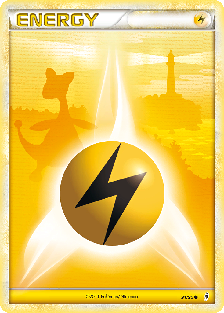 Lightning Energy (91/95) [HeartGold & SoulSilver: Call of Legends] | Gauntlet Hobbies - Angola