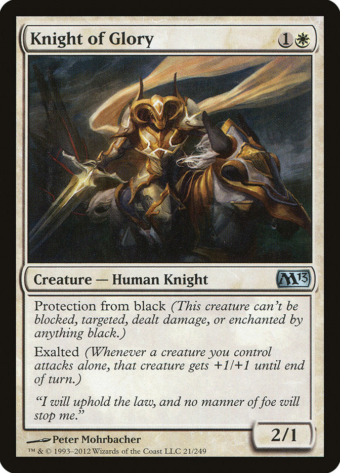 Knight of Glory [Magic 2013] | Gauntlet Hobbies - Angola
