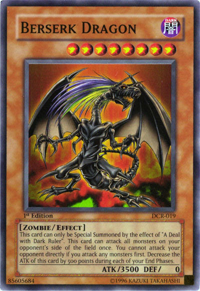 Berserk Dragon [DCR-019] Super Rare | Gauntlet Hobbies - Angola