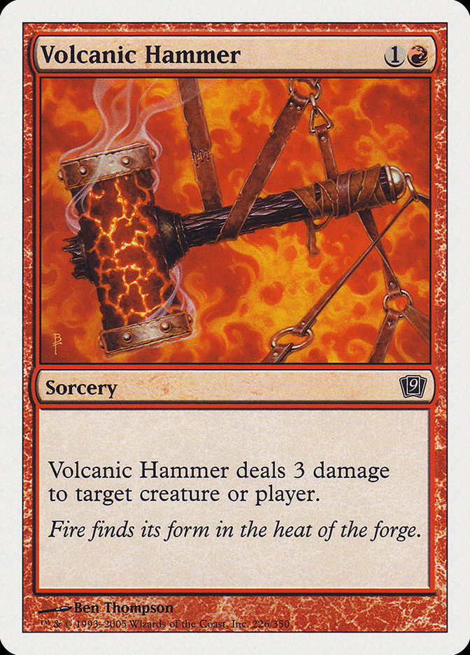 Volcanic Hammer [Ninth Edition] | Gauntlet Hobbies - Angola