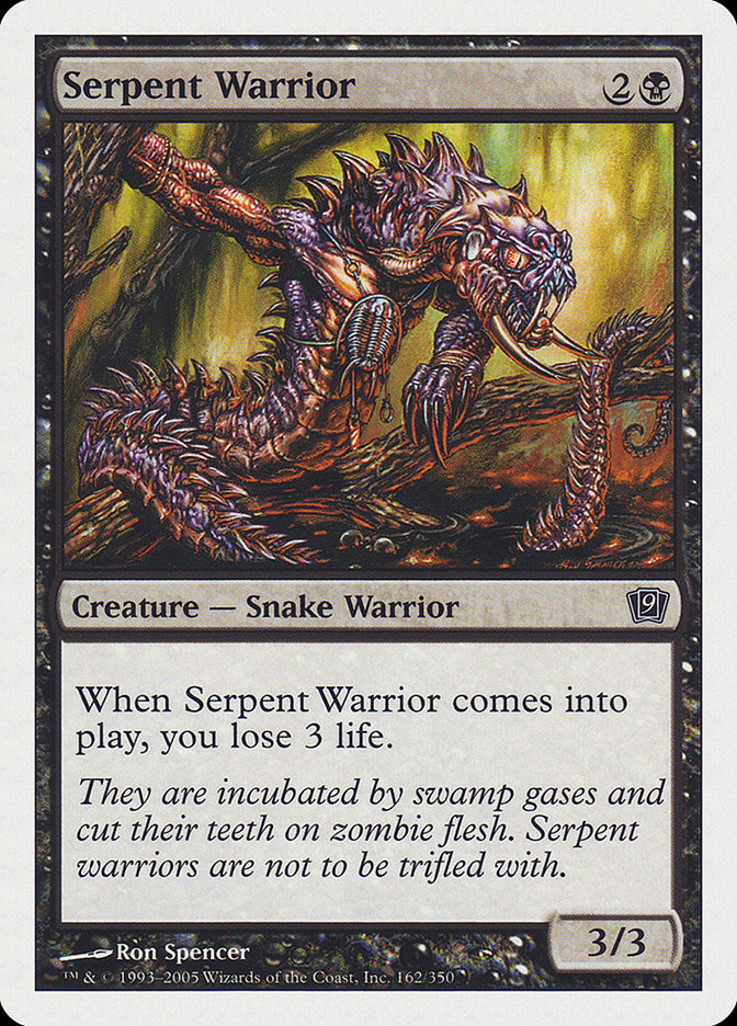 Serpent Warrior [Ninth Edition] | Gauntlet Hobbies - Angola