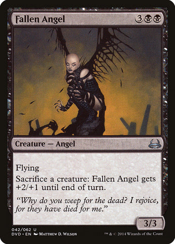 Fallen Angel (Divine vs. Demonic) [Duel Decks Anthology]