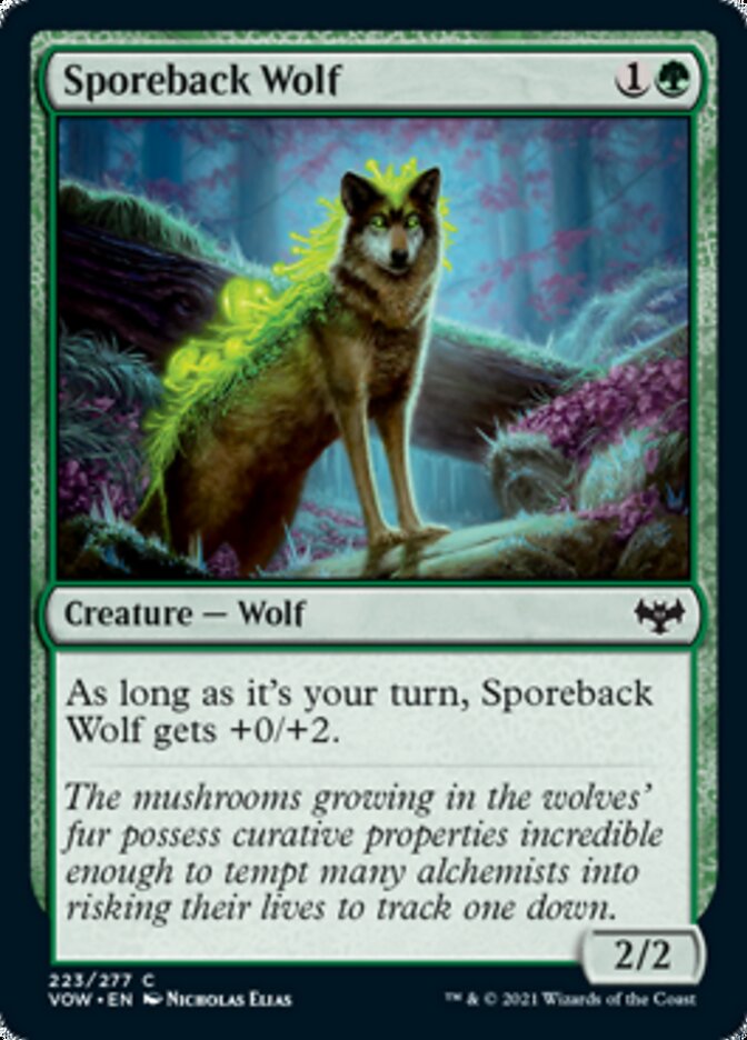 Sporeback Wolf [Innistrad: Crimson Vow] | Gauntlet Hobbies - Angola