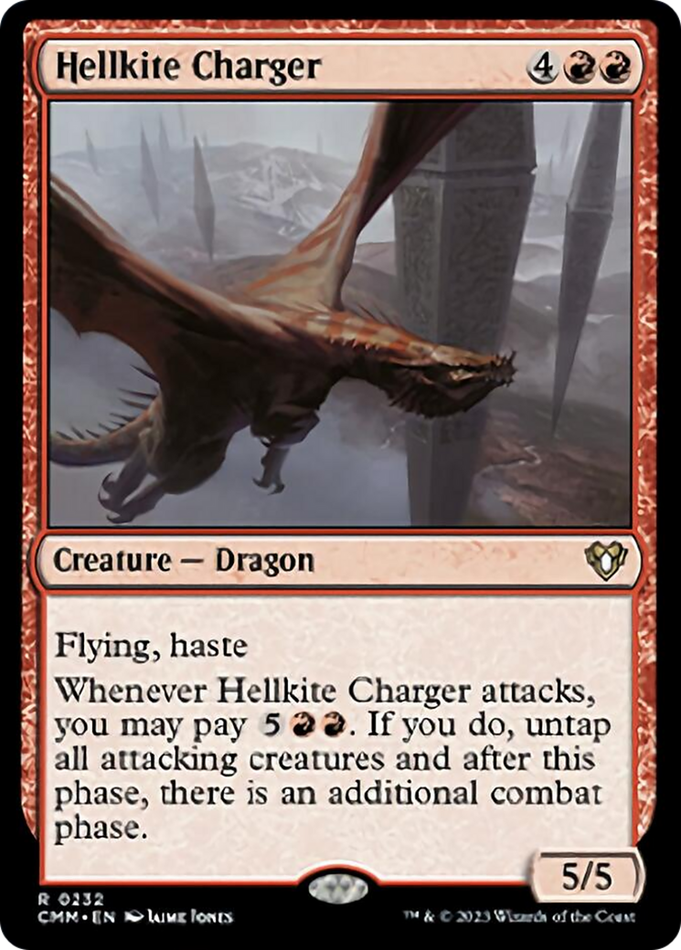 Hellkite Charger [Commander Masters] | Gauntlet Hobbies - Angola