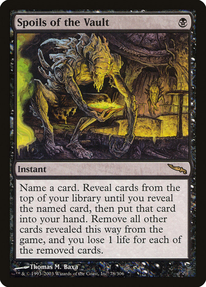 Spoils of the Vault [Mirrodin] | Gauntlet Hobbies - Angola