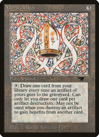 Urza's Miter [Antiquities]