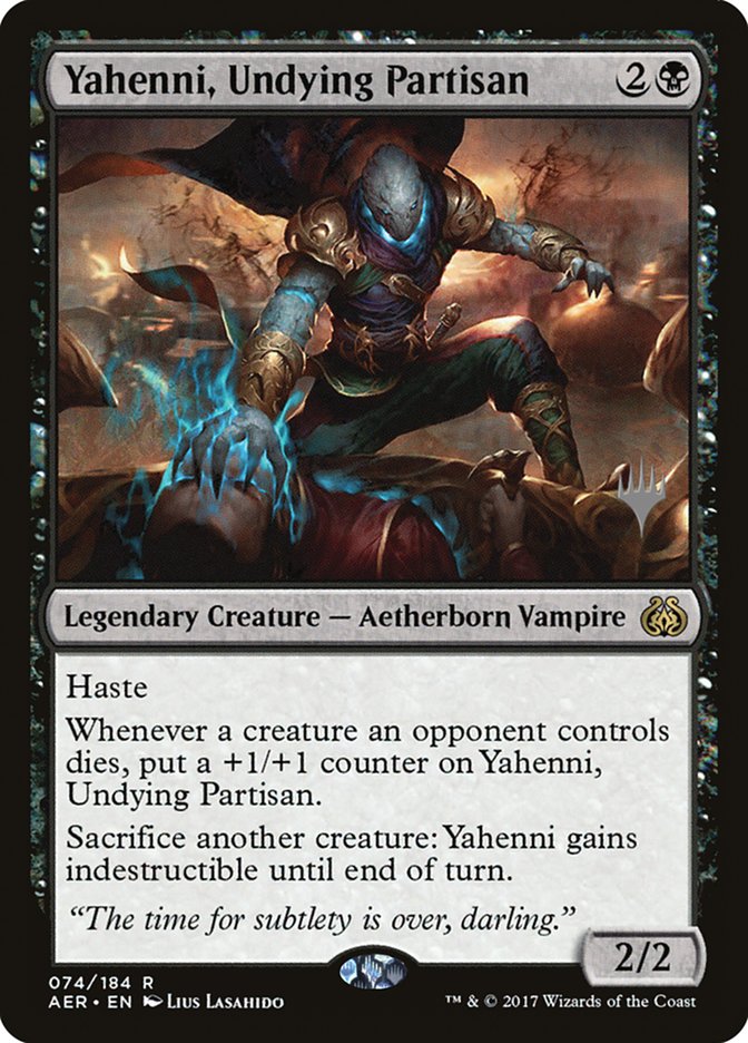 Yahenni, Undying Partisan (Promo Pack) [Aether Revolt Promos] | Gauntlet Hobbies - Angola