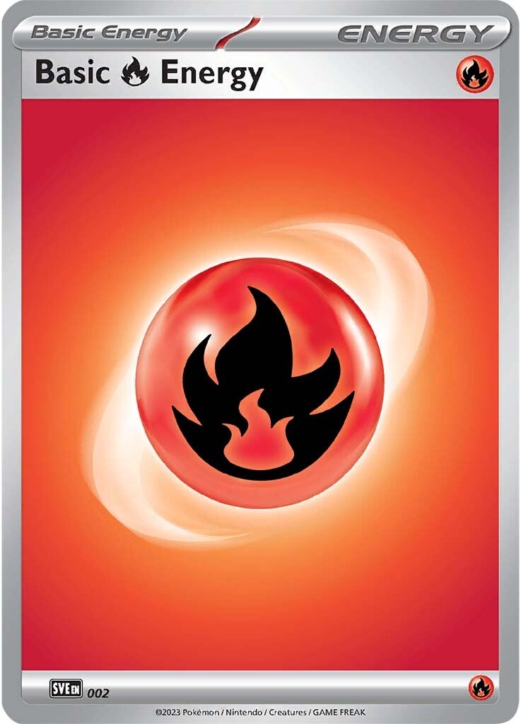 Fire Energy (002) [Scarlet & Violet: Base Set] | Gauntlet Hobbies - Angola