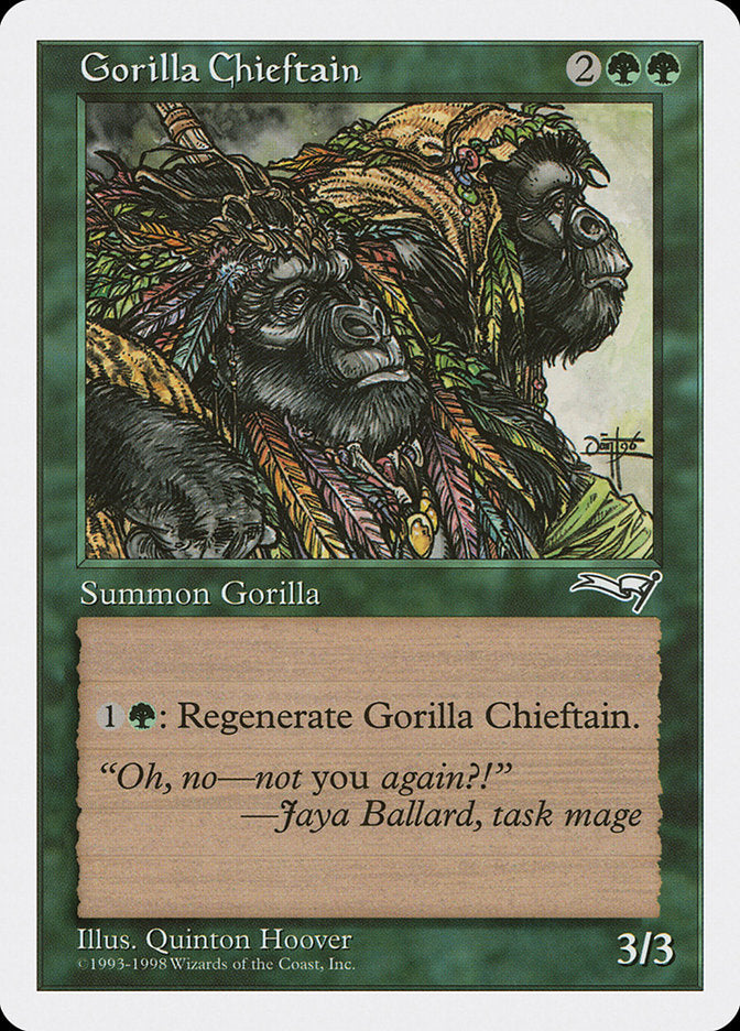Gorilla Chieftain [Anthologies] | Gauntlet Hobbies - Angola