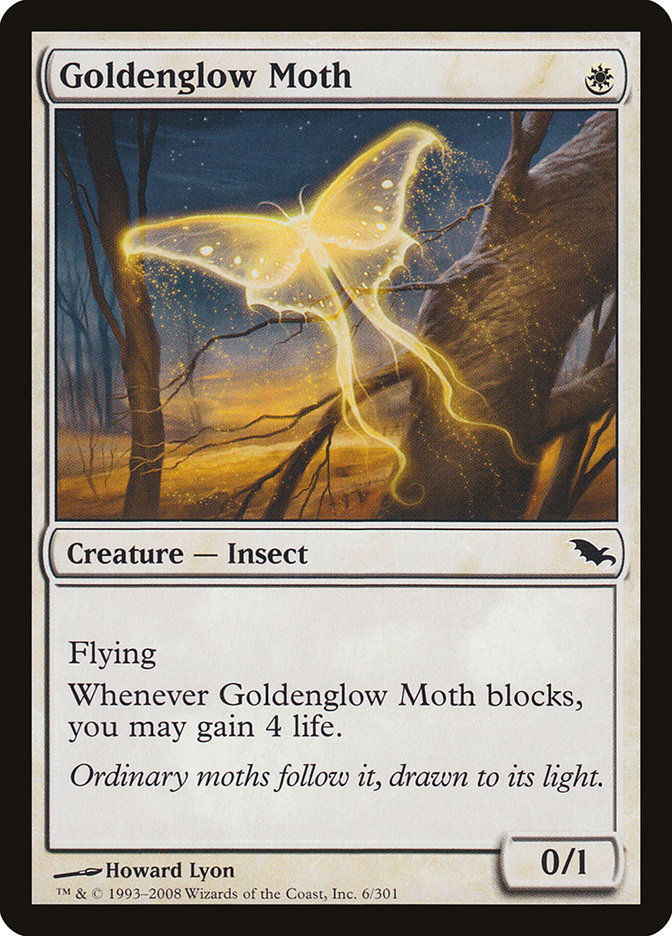 Goldenglow Moth [Shadowmoor] | Gauntlet Hobbies - Angola
