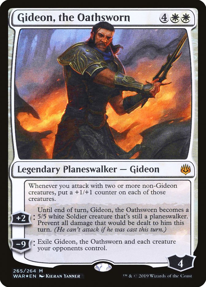 Gideon, the Oathsworn [War of the Spark] | Gauntlet Hobbies - Angola