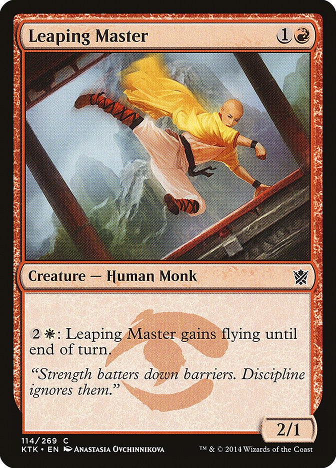 Leaping Master [Khans of Tarkir] | Gauntlet Hobbies - Angola