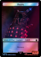 Dalek // Mark of the Rani Double-Sided Token (Surge Foil) [Doctor Who Tokens] | Gauntlet Hobbies - Angola