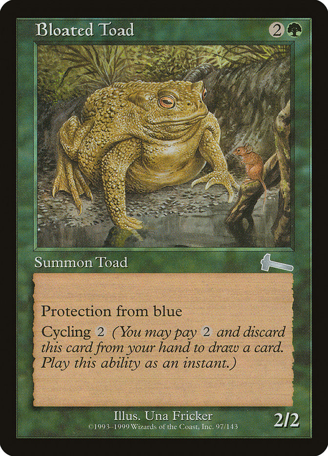 Bloated Toad [Urza's Legacy] | Gauntlet Hobbies - Angola