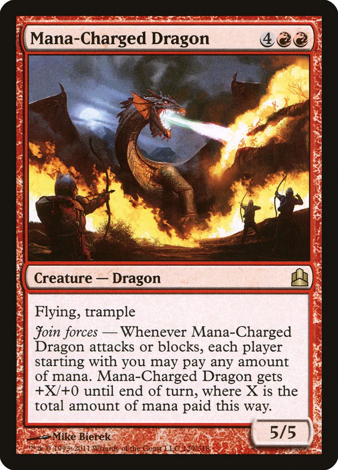 Mana-Charged Dragon [Commander 2011] | Gauntlet Hobbies - Angola