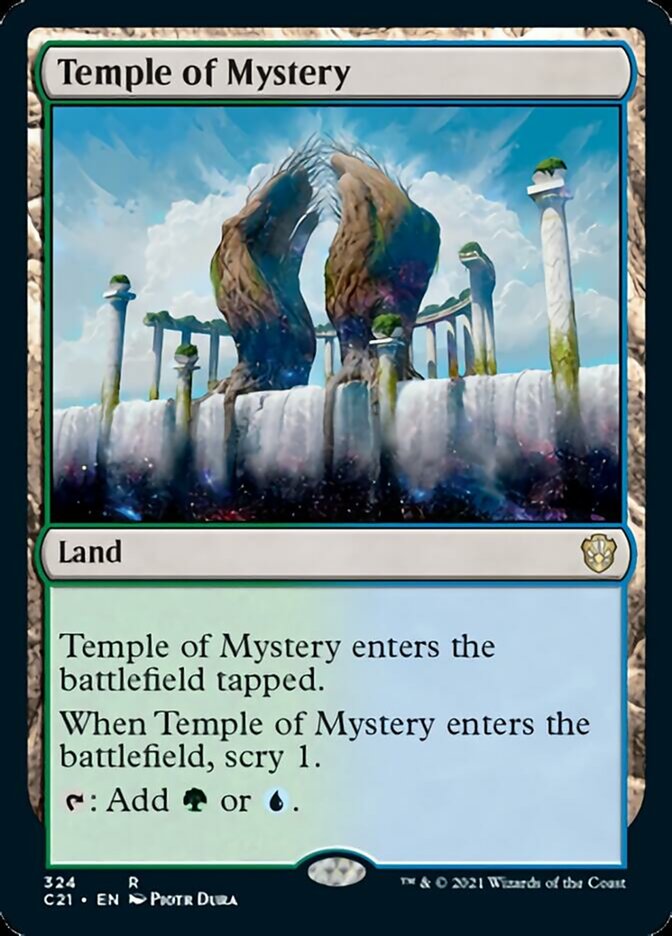 Temple of Mystery [Commander 2021] | Gauntlet Hobbies - Angola
