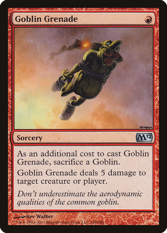 Goblin Grenade [Magic 2012] | Gauntlet Hobbies - Angola