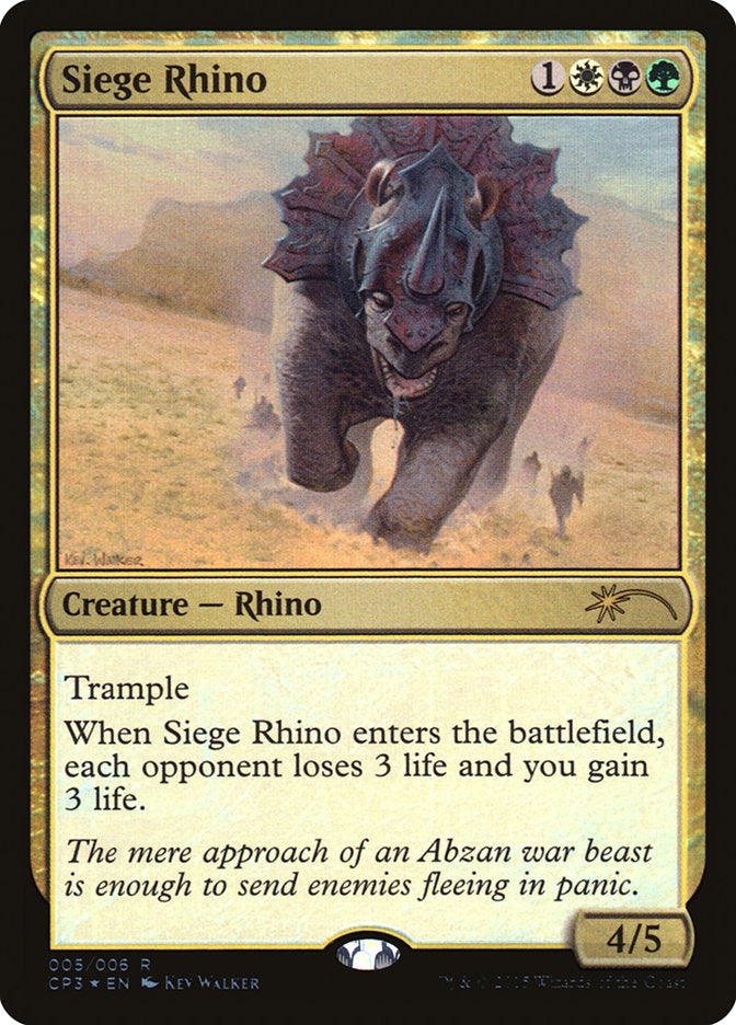 Siege Rhino [Magic Origins Clash Pack] | Gauntlet Hobbies - Angola