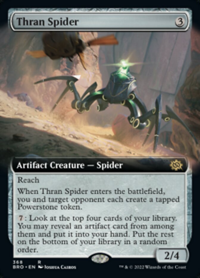 Thran Spider (Extended Art) [The Brothers' War] | Gauntlet Hobbies - Angola
