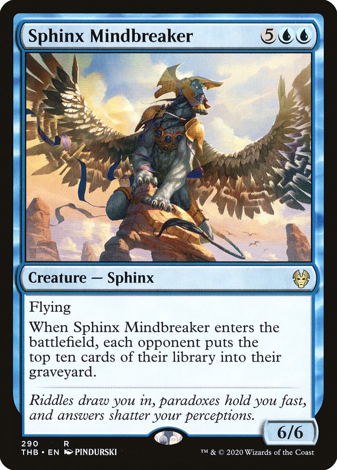 Sphinx Mindbreaker [Theros Beyond Death] | Gauntlet Hobbies - Angola