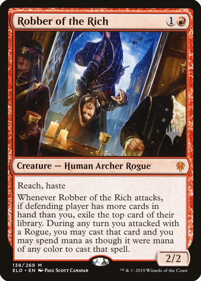 Robber of the Rich (Promo Pack) [Throne of Eldraine Promos] | Gauntlet Hobbies - Angola