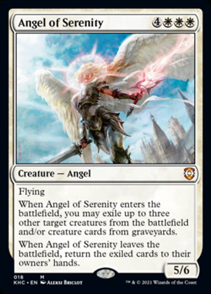 Angel of Serenity [Kaldheim Commander] | Gauntlet Hobbies - Angola