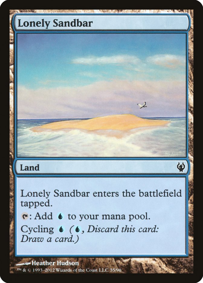 Lonely Sandbar [Duel Decks: Izzet vs. Golgari] | Gauntlet Hobbies - Angola