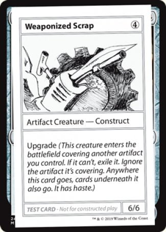 Weaponized Scrap (2021 Edition) [Mystery Booster Playtest Cards] | Gauntlet Hobbies - Angola