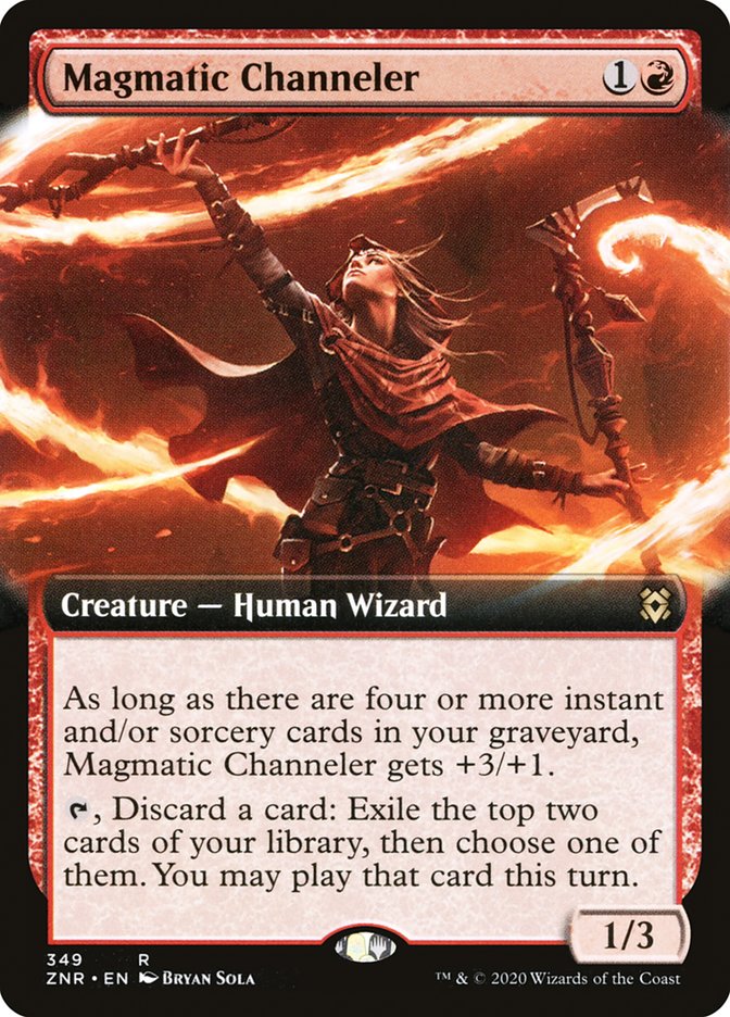 Magmatic Channeler (Extended) [Zendikar Rising]