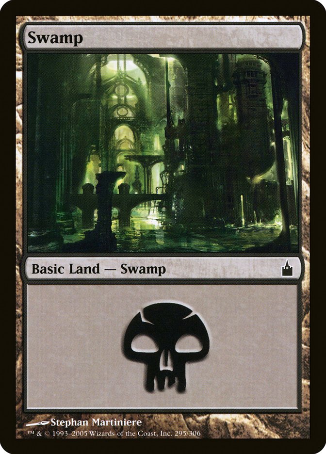 Swamp (295) [Ravnica: City of Guilds] | Gauntlet Hobbies - Angola