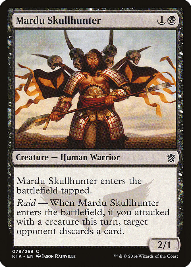 Mardu Skullhunter [Khans of Tarkir] | Gauntlet Hobbies - Angola
