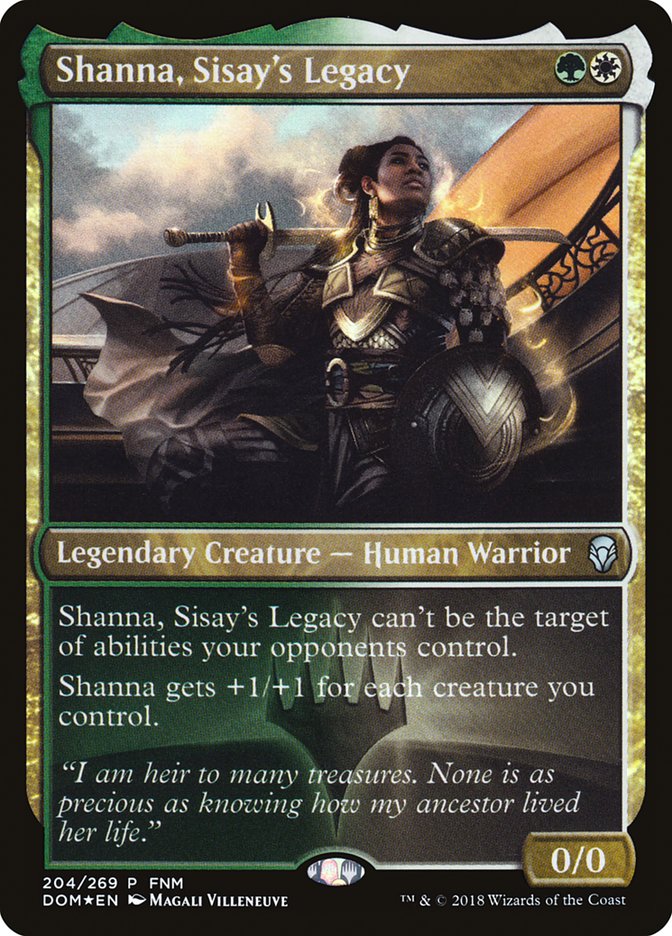 Shanna, Sisay's Legacy (FNM) [Dominaria Promos] | Gauntlet Hobbies - Angola