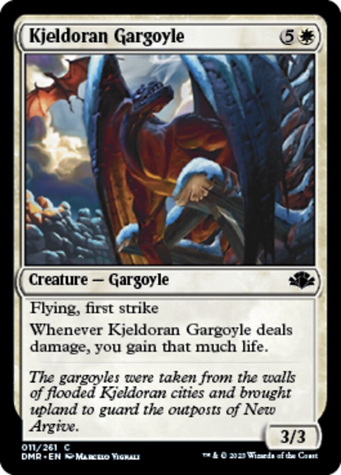 Kjeldoran Gargoyle [Dominaria Remastered] | Gauntlet Hobbies - Angola