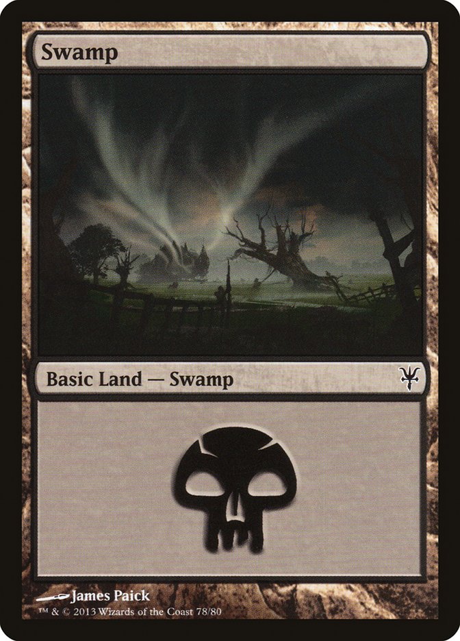 Swamp (78) [Duel Decks: Sorin vs. Tibalt] | Gauntlet Hobbies - Angola