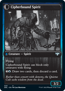 Soulcipher Board // Cipherbound Spirit [Innistrad: Double Feature] | Gauntlet Hobbies - Angola