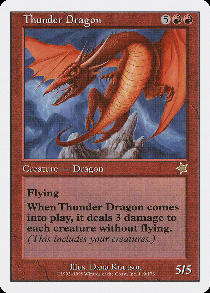 Thunder Dragon [Starter 1999] | Gauntlet Hobbies - Angola