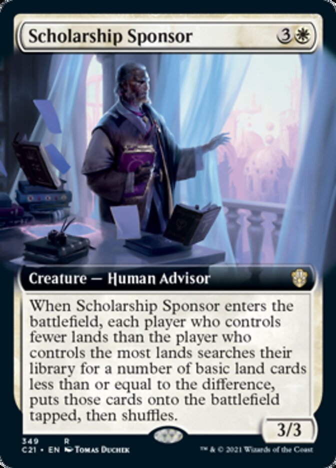 Scholarship Sponsor (Extended) [Commander 2021]