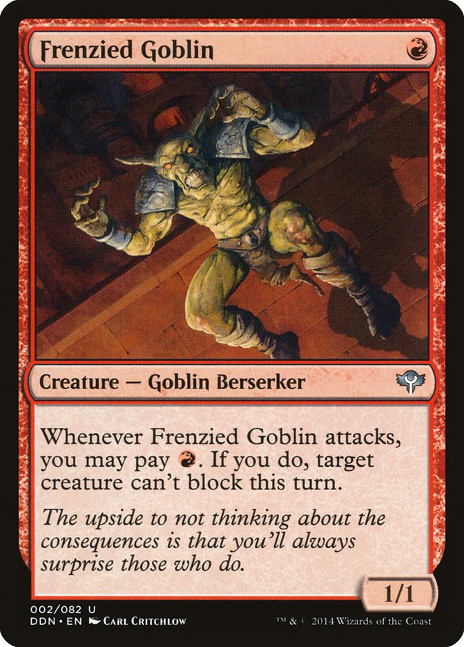 Frenzied Goblin [Duel Decks: Speed vs. Cunning] | Gauntlet Hobbies - Angola