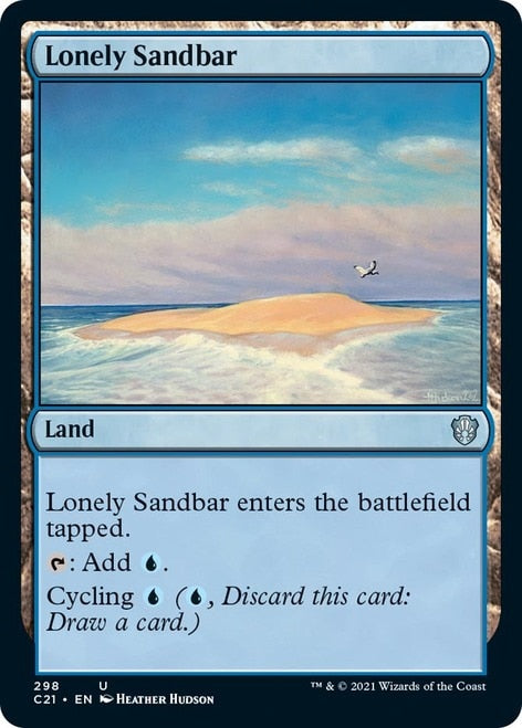 Lonely Sandbar [Commander 2021] | Gauntlet Hobbies - Angola