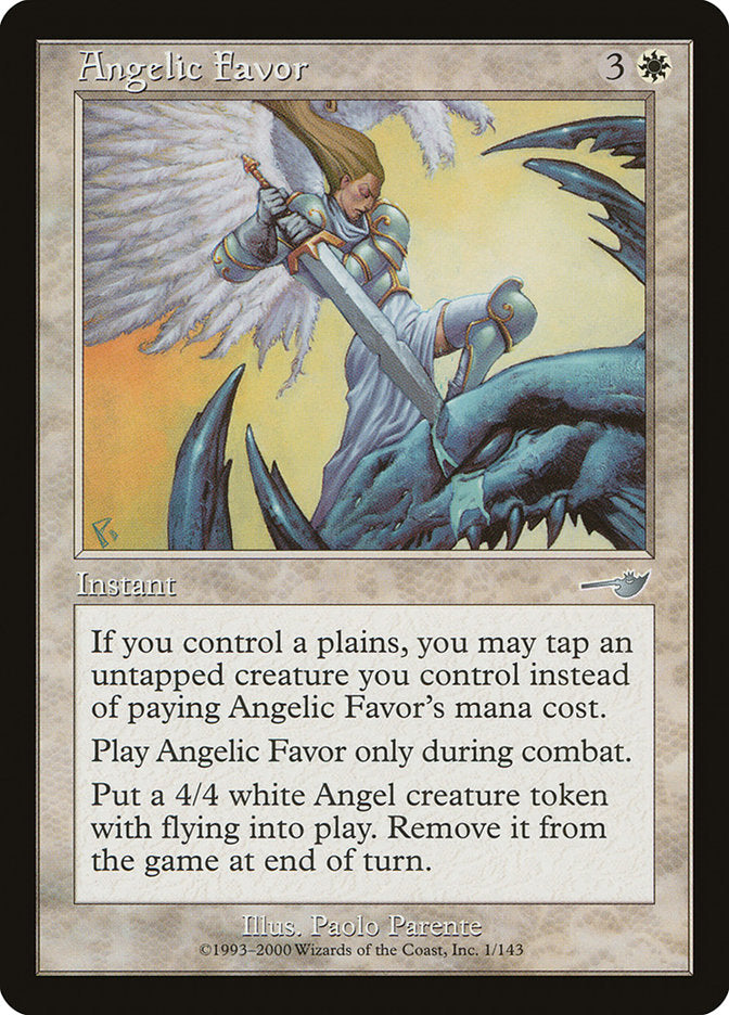 Angelic Favor [Nemesis] | Gauntlet Hobbies - Angola