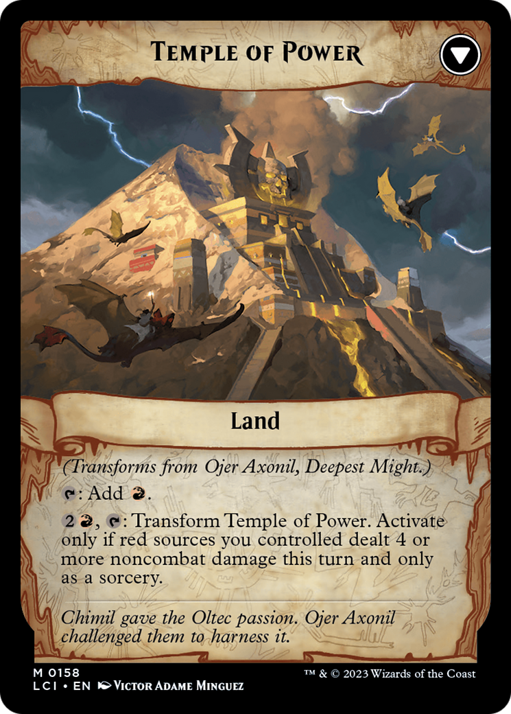 Ojer Axonil, Deepest Might // Temple of Power [The Lost Caverns of Ixalan] | Gauntlet Hobbies - Angola