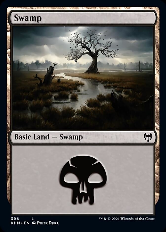 Swamp (396) [Kaldheim] | Gauntlet Hobbies - Angola
