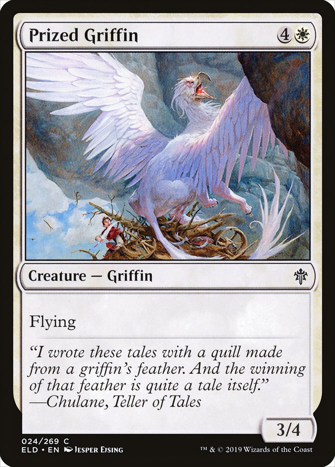 Prized Griffin [Throne of Eldraine] | Gauntlet Hobbies - Angola