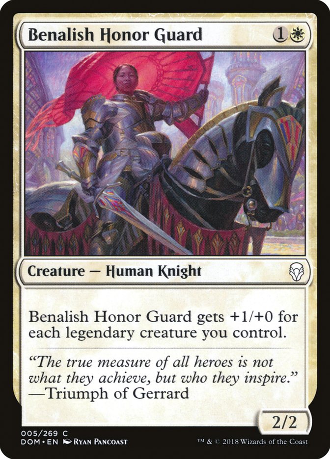 Benalish Honor Guard [Dominaria] | Gauntlet Hobbies - Angola