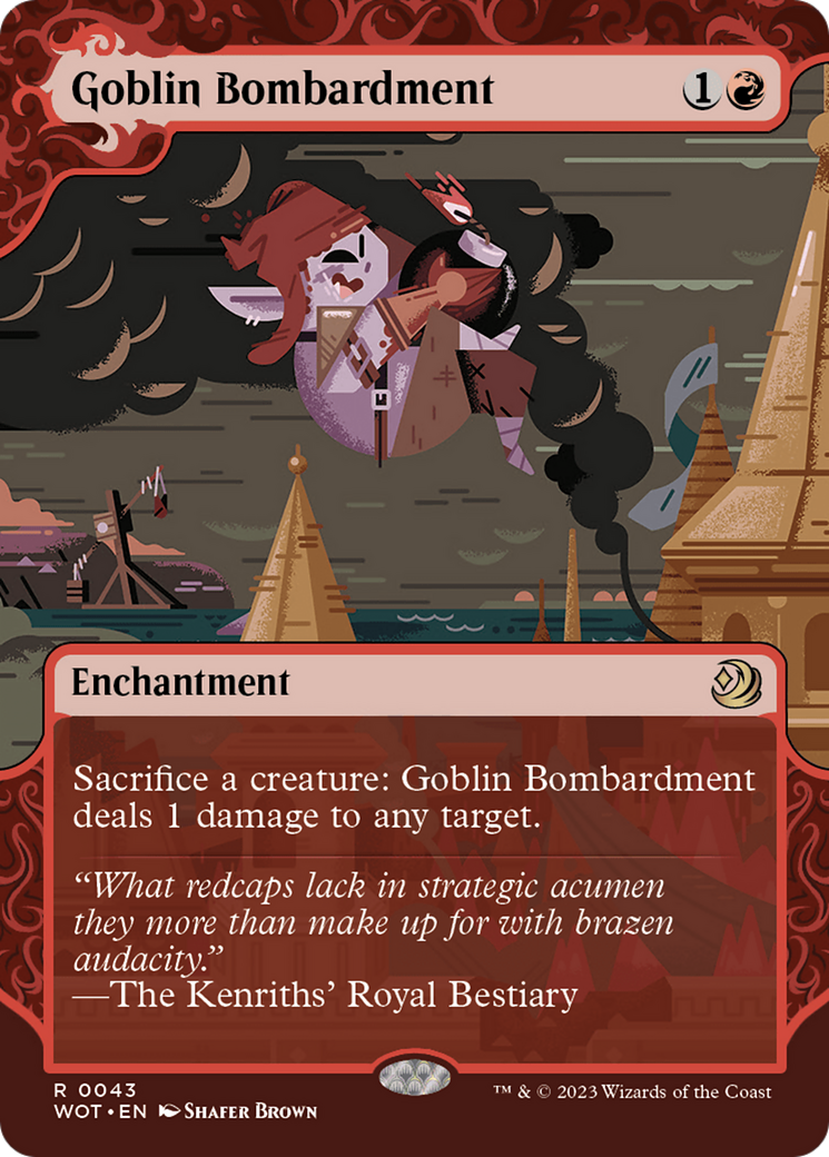 Goblin Bombardment [Wilds of Eldraine: Enchanting Tales] | Gauntlet Hobbies - Angola