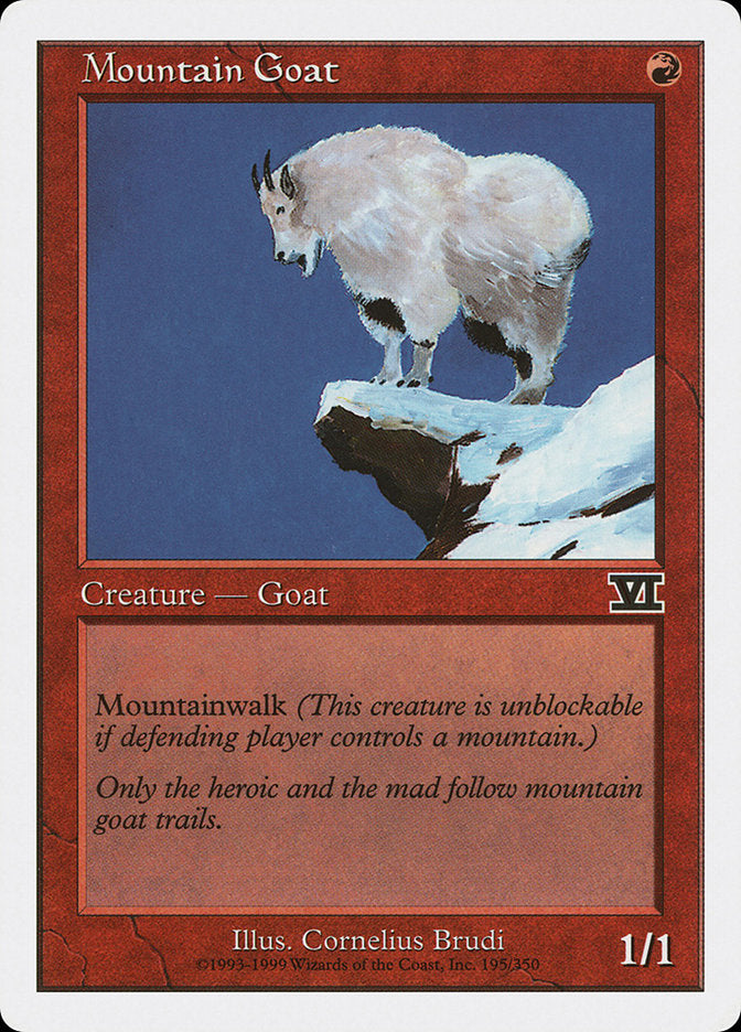 Mountain Goat [Classic Sixth Edition] | Gauntlet Hobbies - Angola