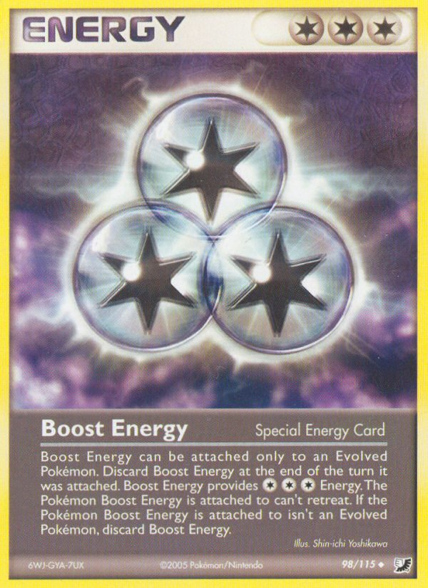 Boost Energy (98/115) [EX: Unseen Forces] | Gauntlet Hobbies - Angola