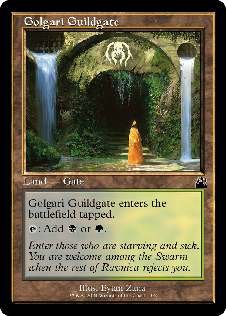 Golgari Guildgate (Retro Frame) [Ravnica Remastered] | Gauntlet Hobbies - Angola
